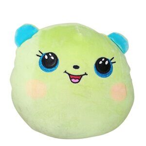 Ty Squish-A-Boo Clover Plush Green Bear‎ Stuffed Animal 10"
